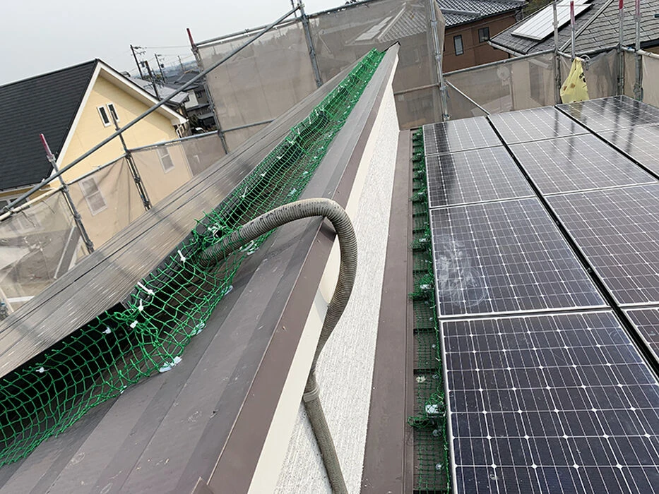画像1430：松阪市愛宕町にてトタン張り替え