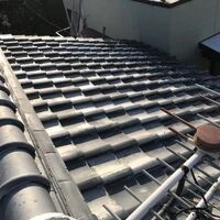 画像1457：松阪市愛宕町にてトタン張り替え