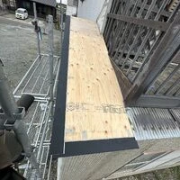 画像1497：松阪市愛宕町にてトタン張り替え