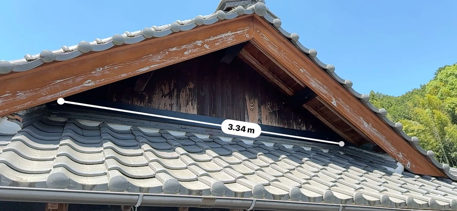画像1580：松阪市愛宕町にてトタン張り替え