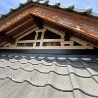 画像1581：松阪市愛宕町にてトタン張り替え