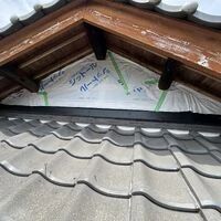 画像1582：松阪市愛宕町にてトタン張り替え