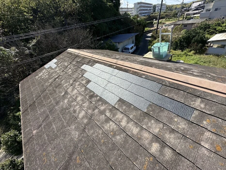 画像2237：松阪市愛宕町にてトタン張り替え