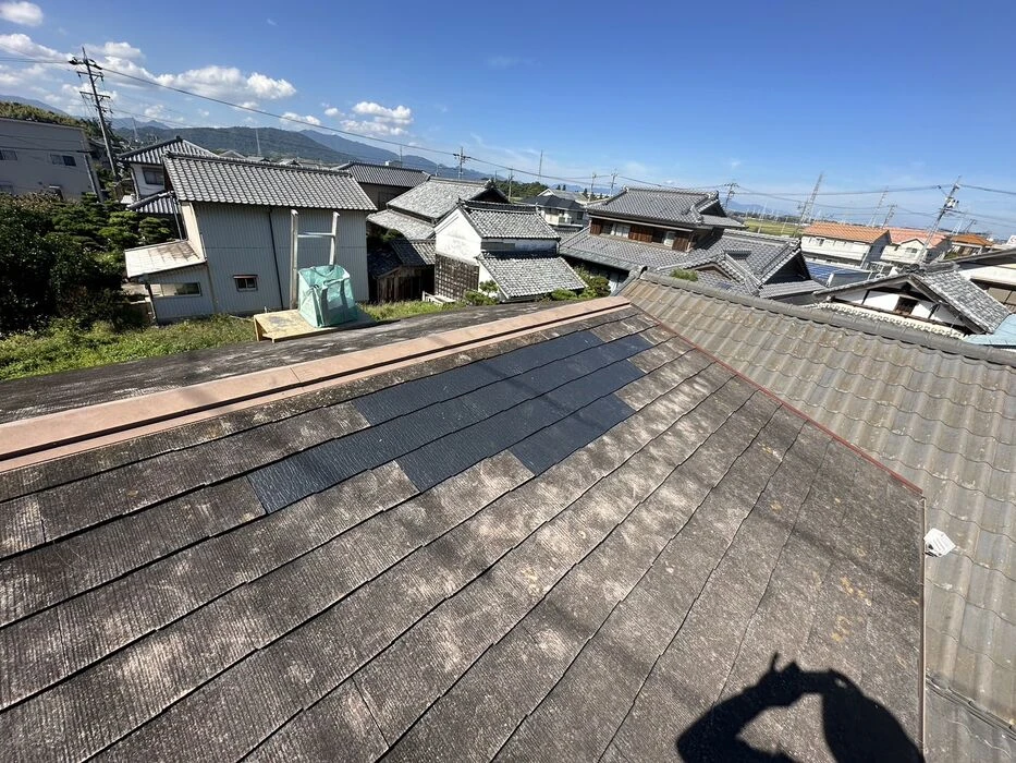 画像2238：松阪市愛宕町にてトタン張り替え