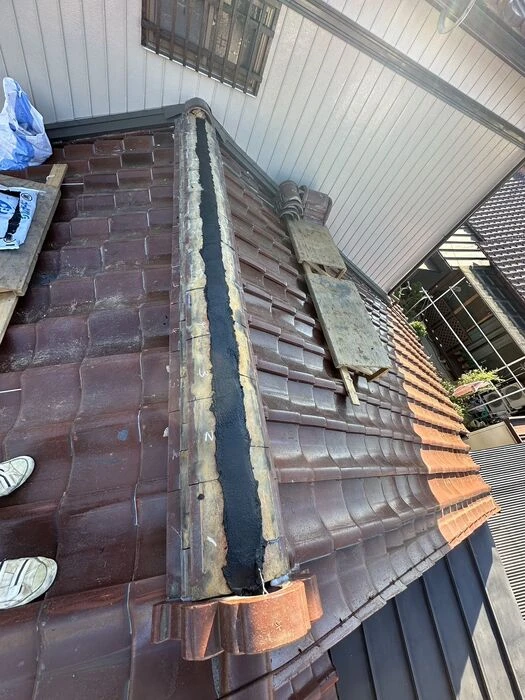 画像2264：松阪市愛宕町にてトタン張り替え