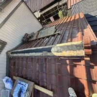 画像2265：松阪市愛宕町にてトタン張り替え