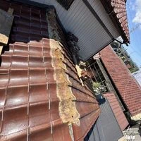 画像2267：松阪市愛宕町にてトタン張り替え