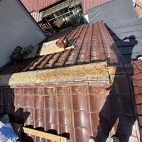 画像2269：松阪市愛宕町にてトタン張り替え