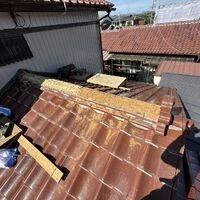 画像2270：松阪市愛宕町にてトタン張り替え