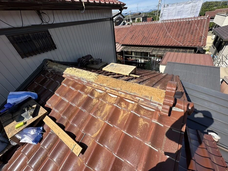 画像2270：松阪市愛宕町にてトタン張り替え