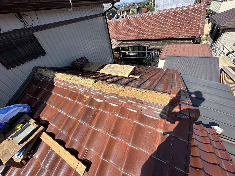 画像2271：松阪市愛宕町にてトタン張り替え