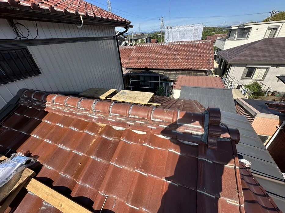画像2272：松阪市愛宕町にてトタン張り替え