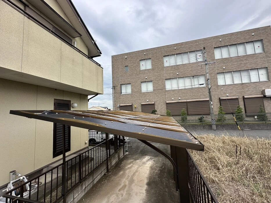 画像2285：松阪市愛宕町にてトタン張り替え