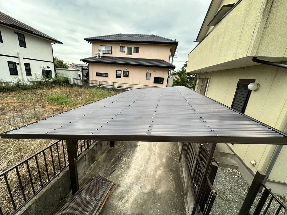 画像2288：松阪市愛宕町にてトタン張り替え