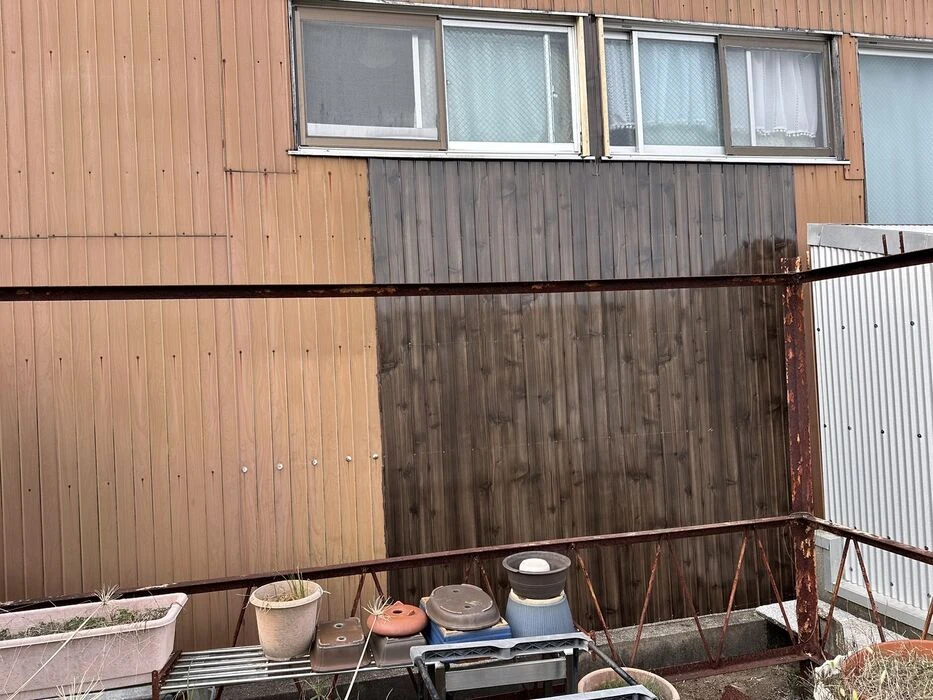 画像2293：松阪市愛宕町にてトタン張り替え
