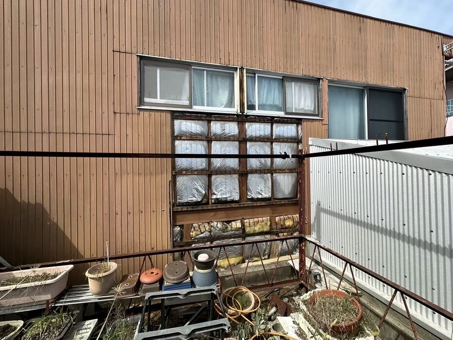 画像2297：松阪市愛宕町にてトタン張り替え